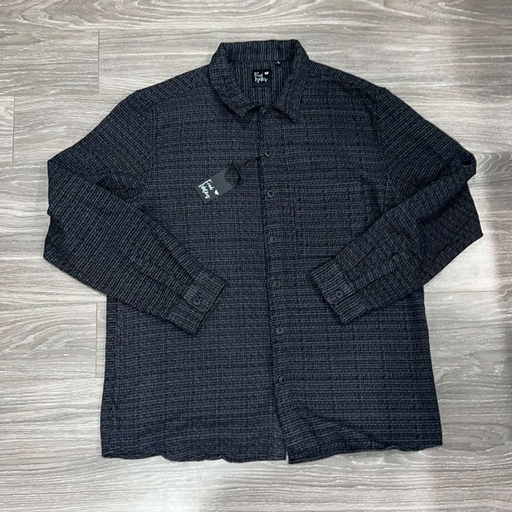 Fried Waters button down shirt. NWT